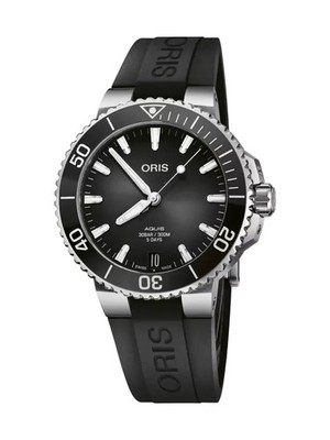 ORIS Aquis Manufakturwerk 41,5 mm NP   3400,00 Kautschukband Full Set