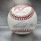 Ken Griffey Jr 500th HR Signed Baseball Ball June 20th 2004 MLB Authentic /500