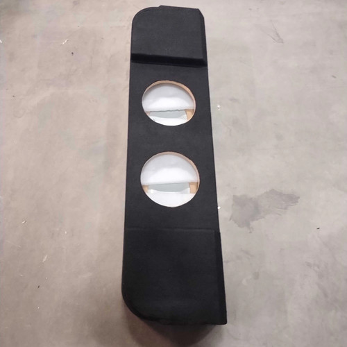 USED EMPTY DUAL 10" SUB ENCLOSURE - FITS 2017-2022 FORD SUPER DUTY SUPERCREW