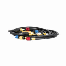 MalcoEdge ESBV6014516 Easy Seal HVAC Hose Set | 60-Inch Charging Hose with 1/4