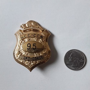 OBSOLETE Canada National Capital Commission Conservation GUARD Badge
