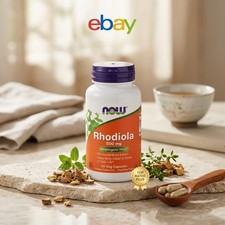NOW FOODS Rhodiola 500 mg 60 Veg Capsules