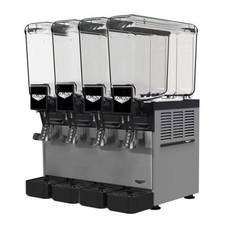 Vollrath VBBC437A 2 gal Refrigerated Four Tank Beverage Dispenser