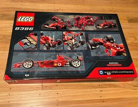 LEGO 8386 Racers: Ferrari F1 Racer 1:10 NISB Retired Rare * LOW PRICE *