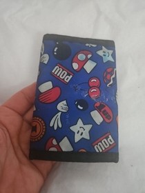 Avon Super Mario Bros. Lenticular Hologram Wallet Nintendo NES Trifold 1990's