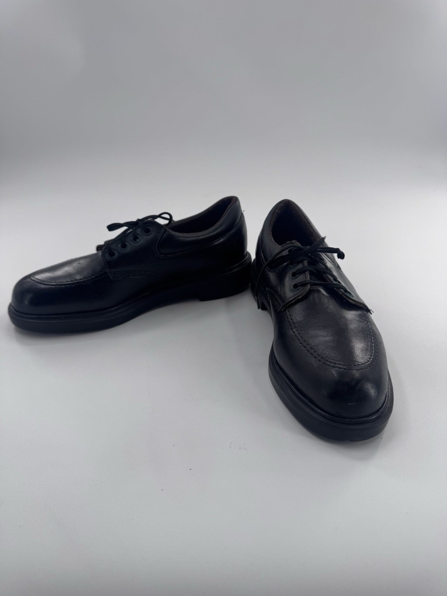 Vintage Red Wing Postman Black Oxford Shoes US Size 7D Union Made
