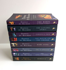Daphne du Maurier 8 Book Set Ocean Books Rebecca Jamaica Inn Birds