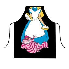 Alice in Wonderland Apron Smock Funny Dinner Sexy Cooking BBQ Movie Pinafore