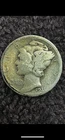 1921 *P* MERCURY HEAD SILVER DIME - FREE SHIPPING! SEMI-KEY DATE-90% SILVER