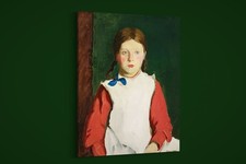 Robert Henri - Little Irish Girl - Art Print on Paper or Canvas