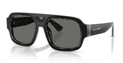 Dolce & Gabbana 4516 - 55 3403/1 - Sunglasses - Black Gray Havana