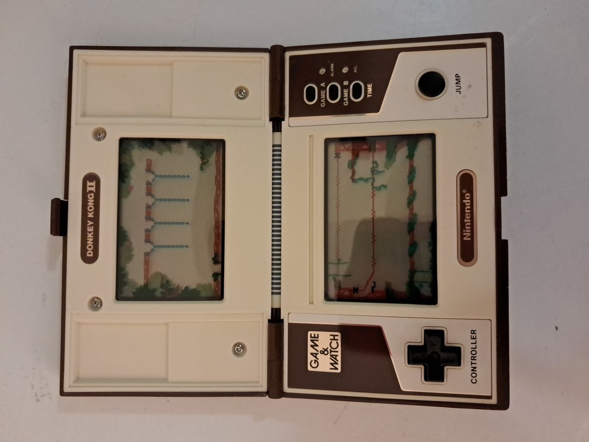 Nintendo Game & Watch Donkey Kong II 2 1983 Multi Screen Console