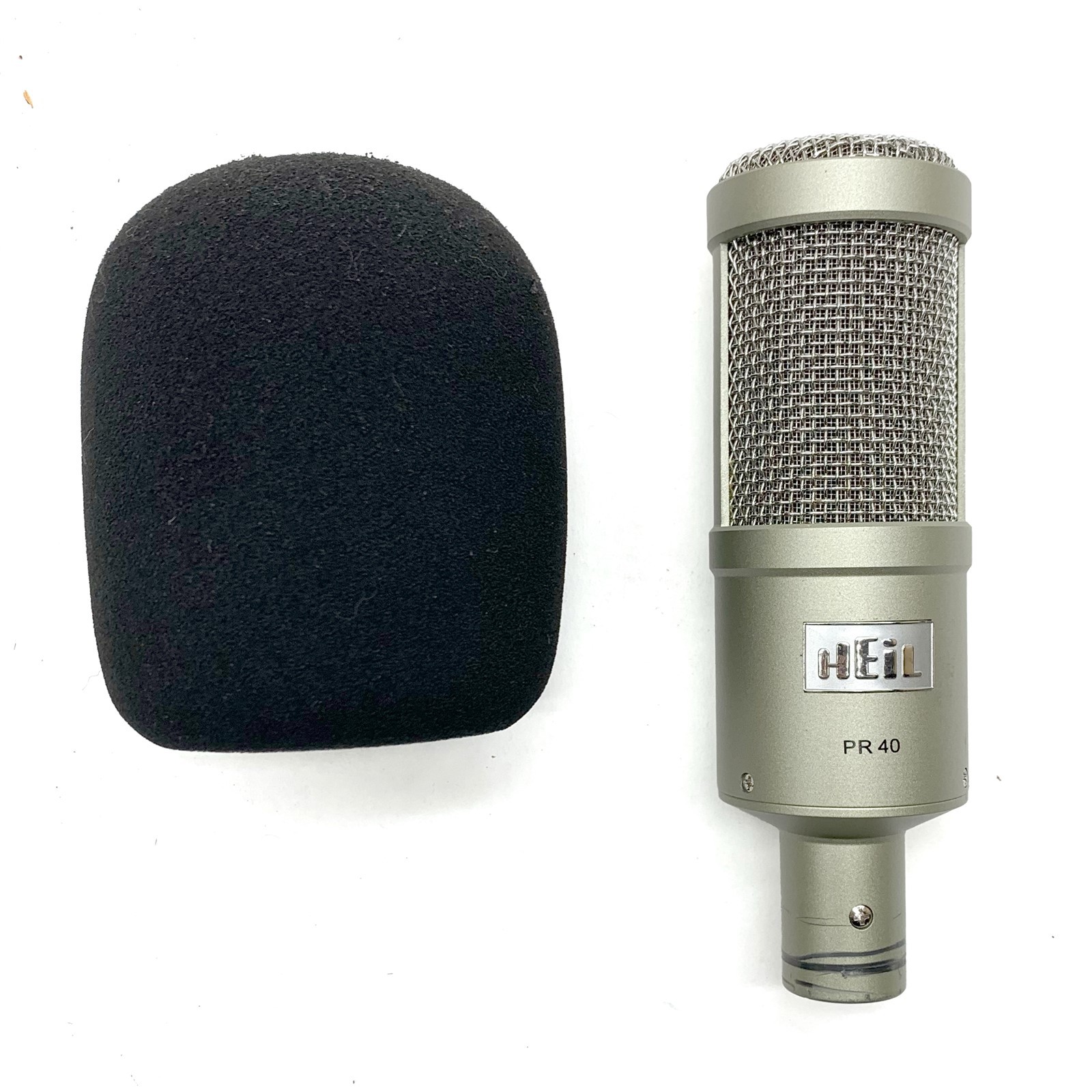 Heil Sound PR-40 Dynamic Studio Recording Broadcast Microphone w/Wind Cover