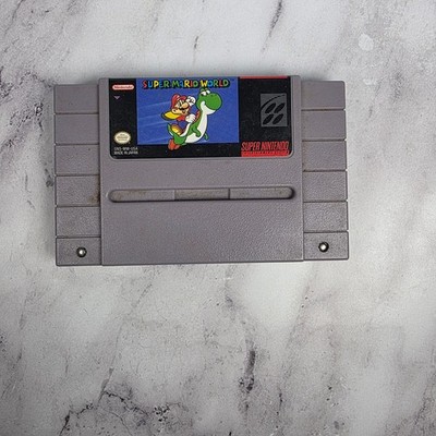 Nintendo Super Mario World SNES Game Cartridge NTSC-U/C (US/Canada)