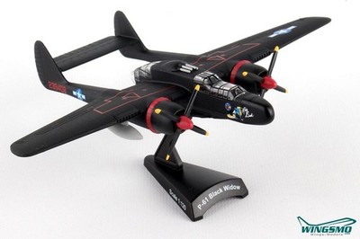 Postage Stamp Lady in the Dark Northrop P-61 Black Widow 1:120 PS5334-2