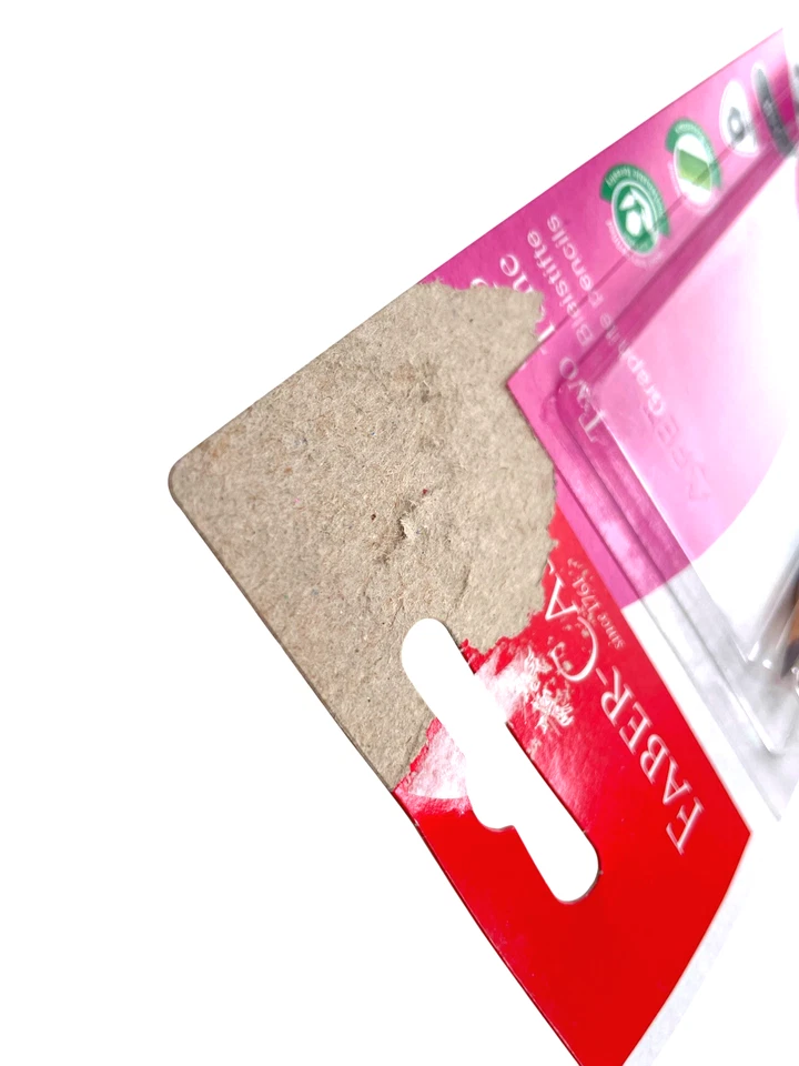 FABER CASTELL Set Grip Two Tone 2 Bleistifte mit Radierer-/Spitzer-Kombi, pink - Bild 3 von 3