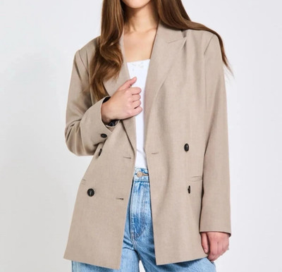 Damen EX Dunnes Savida Stone OVERSIZED Blazer Gr. XS,-XXL UVP 45 