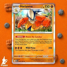 Hariyama Holo 73/132 Mega Evolution Rare Pokemon TCG Card Collectible Near Mint