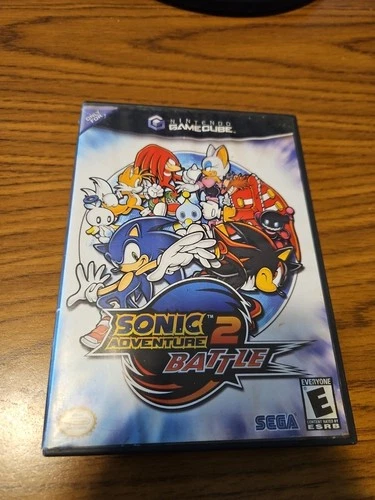 Sonic Adventure 2 Battle (Nintendo GameCube) [Disc and Box] Tested Working!!!