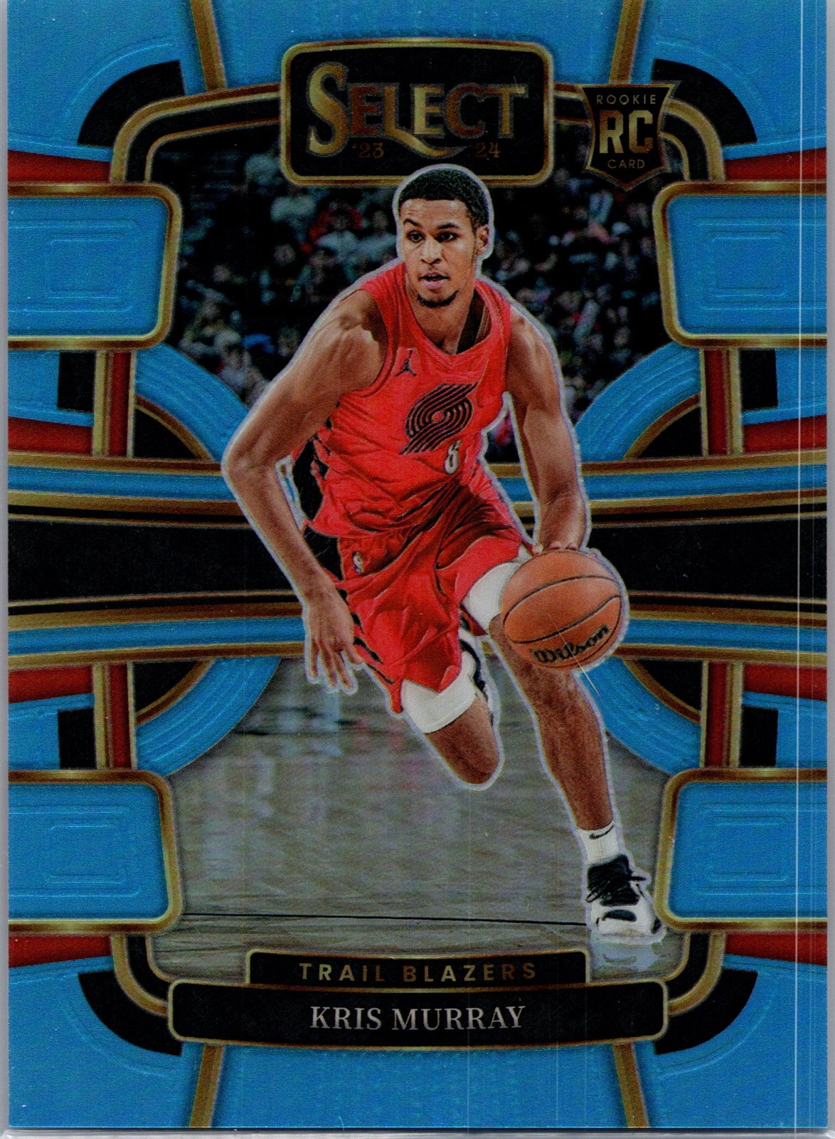 2023-24 Panini Select #91 Kris Murray Light Blue Prizms #/299