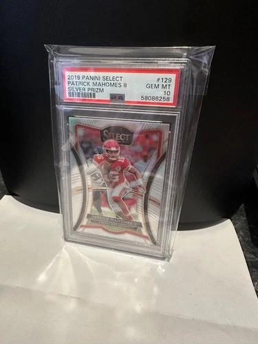2019 Panini Select - Premier Level Patrick Mahomes II #129 Silver Prizm