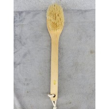Long Handle Wooden Bath Brush Natural Bristle Back Scrubber Exfoliating Spa Tool