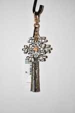 BRAHMIN Melbourne Collection Chrome Snowflake Tassel 004217700936 NWT