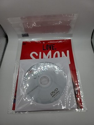 Love, Simon DVD Disc And Artwork ONLY NO Usps TRACKING