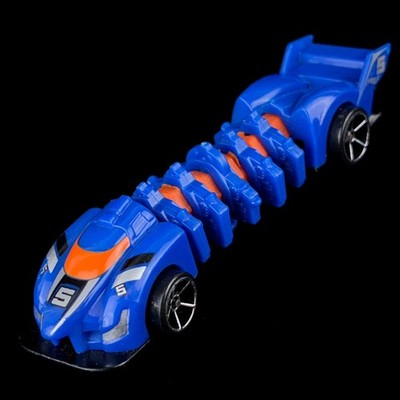 Mattel Hot Wheels Mutant Machines Flexforce Blue & Orange 1:64 Car