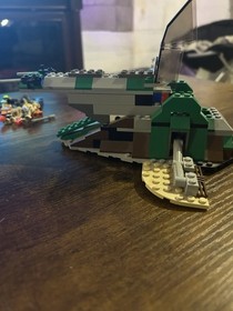 Vintage Lego Star Wars Ship Lot W/Minifigs (7130) (7134)( 7144) (7155) READ