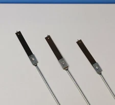 Antique Clock Suspension Spring 17" LOT OF 3 PIECES NEW Mantel Wall Replacement