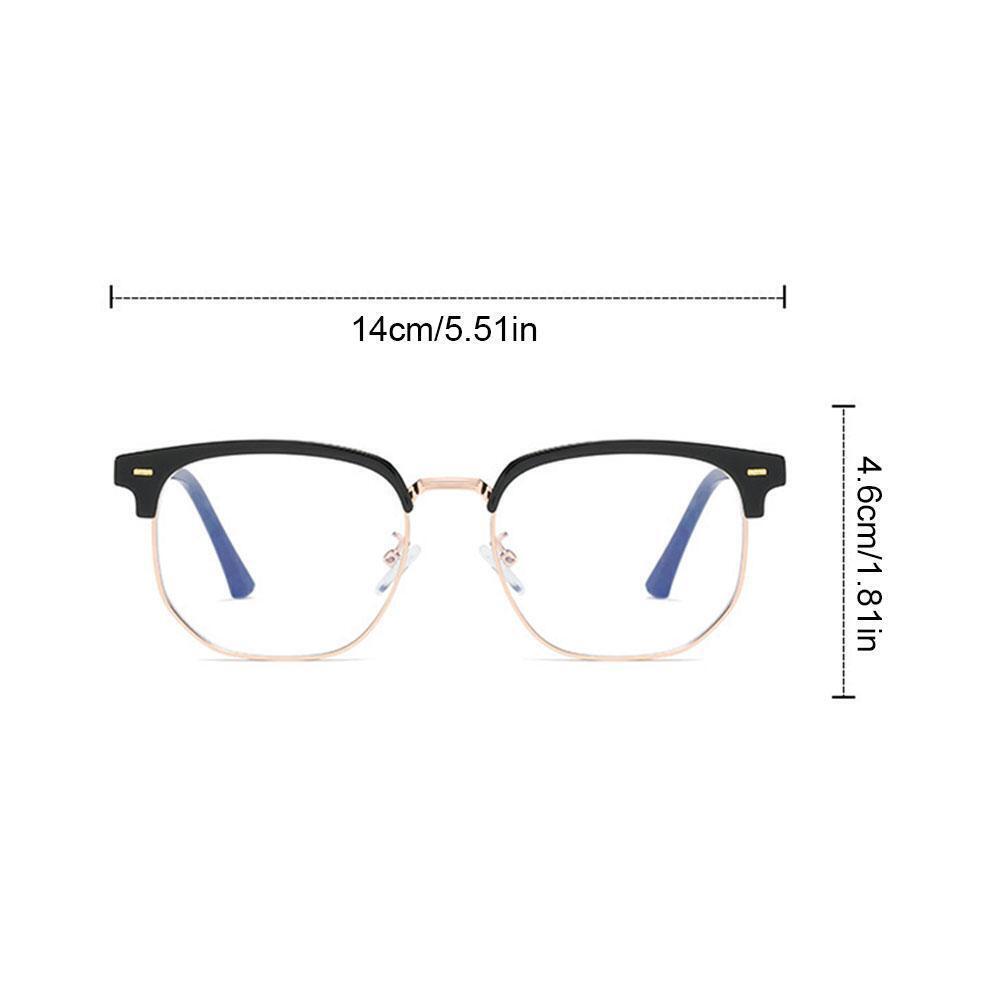 Eyeglass Frames For Men Glasses Frame Half Rimless Spectacle Frame