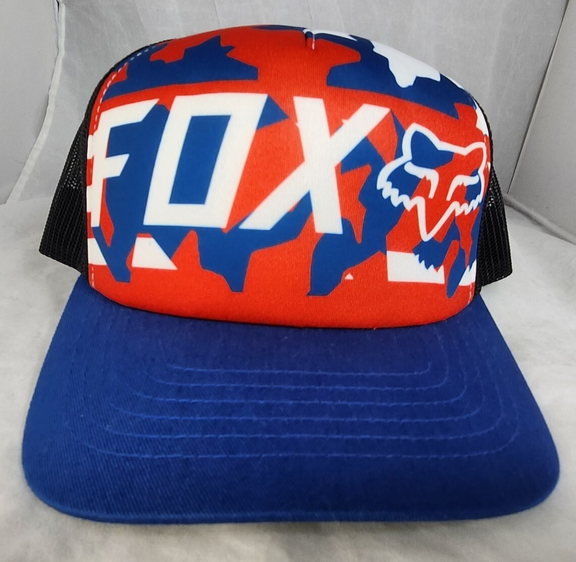 Fox Racing Racewear Mesh Trucker Hat Black / Red Ba Produktbild-Vorschau 7