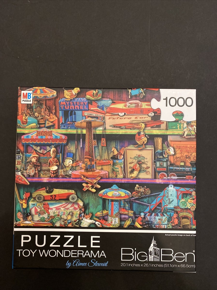 1000 pc jigsaw puzzle TOY WONDERAMA FAO SCHWARZ Store Big Ben | eBay