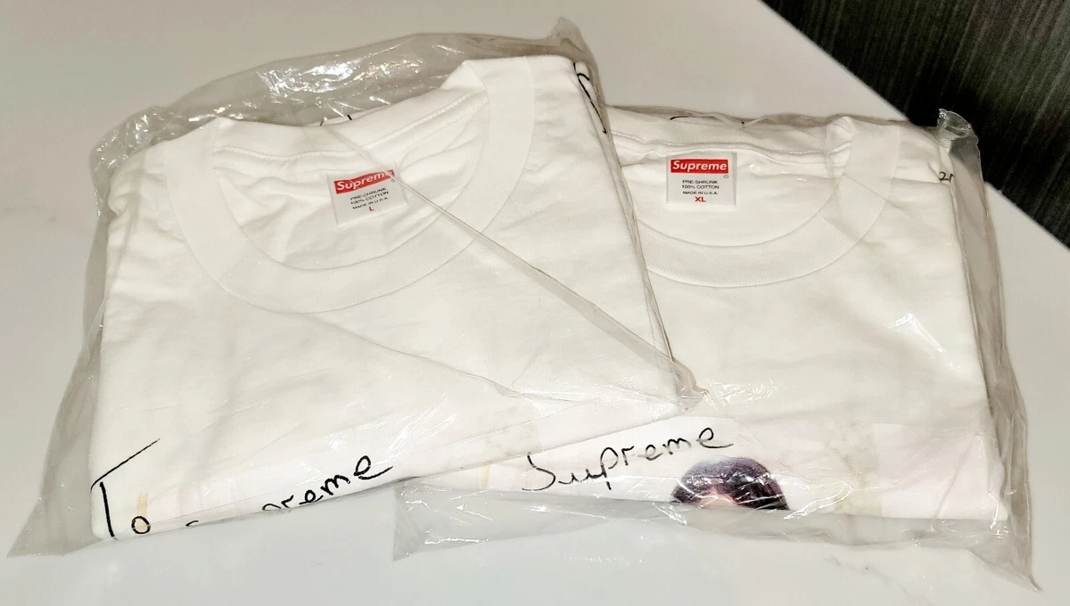 Supreme LIL KIM TEE - White (SS22) - L/XL - Iconic Signature Pose -NEW & SEALED!