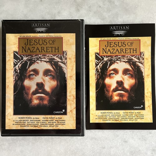Jesus of Nazareth (DVD 1977) Laurence Olivier, Ian McShane, Uncut