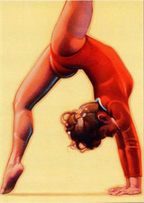 Olimpia - Stulecie Igrzysk Olimpijskich Waszyngton 1996 - Gimnastyka kobiet - FDC