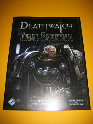 Warhammer 40k - Deathwatch - Final Sanction - RPG