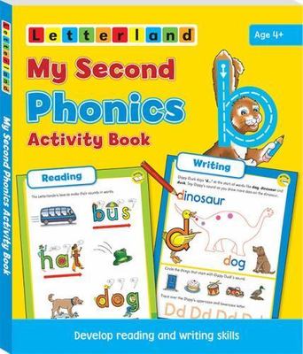 My Second Phonics Activity Book: Develop Reading and Writing Skills: 1, Holt, Li