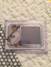 EVAN LONGORIA 2012 TOPPS MUSEUM COLLECTION MOMENTOUS MATERIAL.JUMBO RELICS#12/50