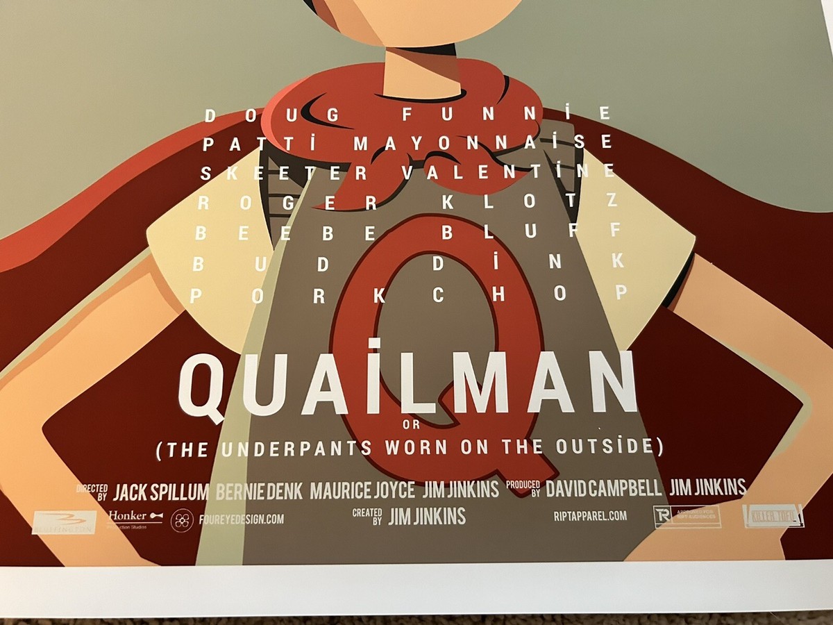 Quailman Quailman Poster Quailman Wall Art For Sale | Redbubble