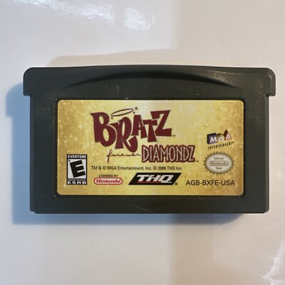 Bratz: Forever Diamondz (Nintendo GBA 2006) Cart Only - Tested!