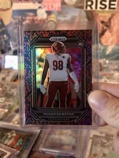 2022 Prizm Phidarian Mathis Rookie RC SNAKESKIN PRIZM SSP Commanders 