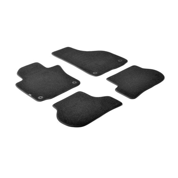Set FußMatten Nach Maß Aus Teppichboden FüR VW Golf V 2003-2009-image