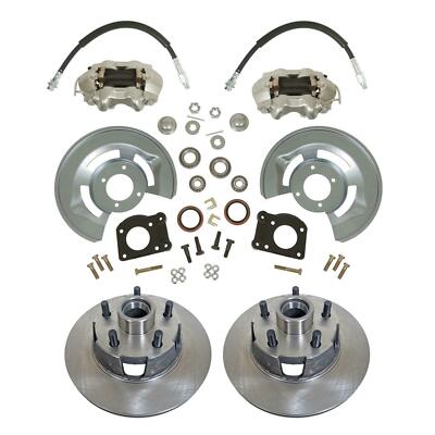 1963-69 Falcon, Fairlane, Ranchero, Cyclone Front Disc Brake Kit, Timken bearing