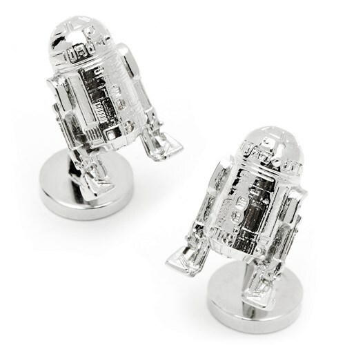 Star Wars R2-D2 3-D Palladium Cufflinks - Officially Licensed | eBay