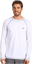 Speedo Uv Swim Shirt Long Sleeve Loose Fit Easy Tee L31636 Men's Size XL