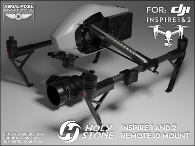 DJI Inspire 1 and 2 Holy Stone Remote ID Module Mount (RID Module