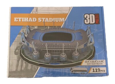 Manchester City FC Etihad Stadium 3D-Puzzle. 119 Teile