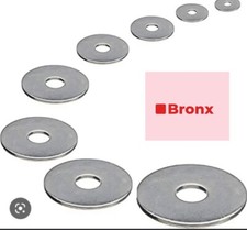 PENNY WASHERS MUDGUARD REPAIR WASHERS STEEL M6 M8 M10 M12